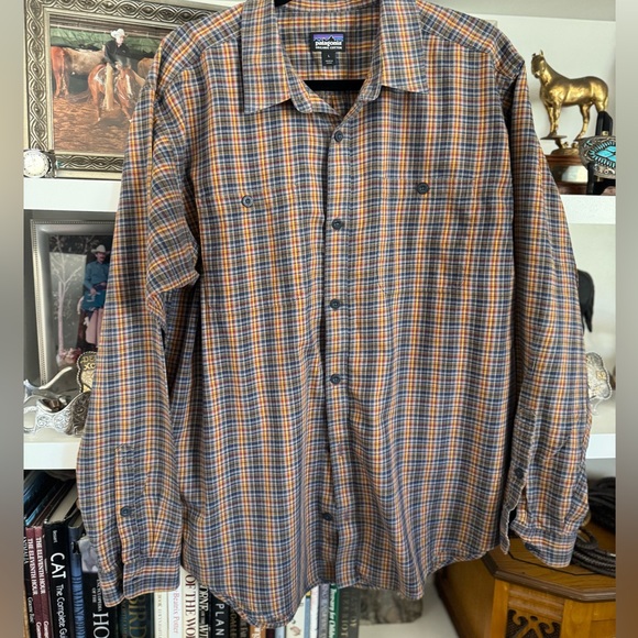 Patagonia Other - Men’s Patagonia Organic Cotton Flannel Shirt Sz L